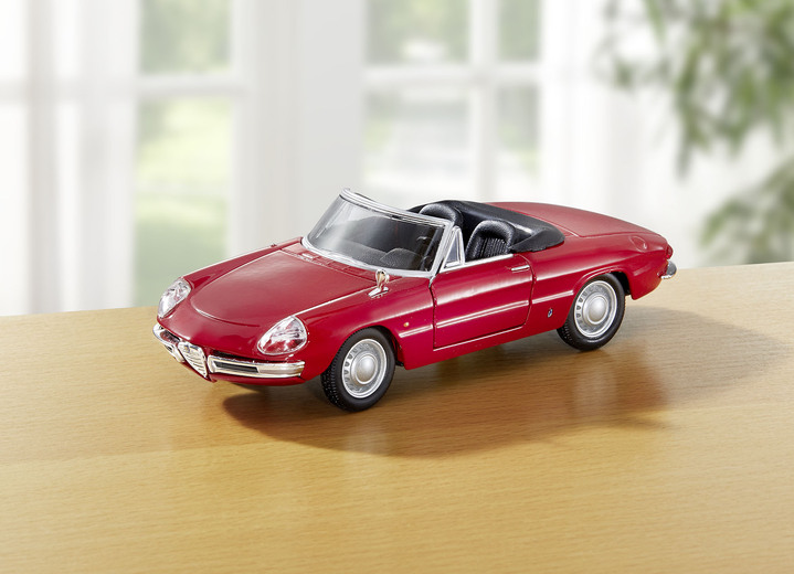 Collectors item - Alfa Romeo Spider '66, in Farbe ROOD