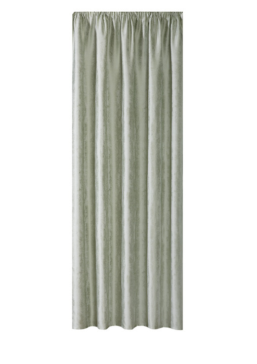 Klassiek - Enkele sjaal in marmerdesign, in Größe 358 (H145xB140 cm) bis 456 (H245xB140 cm), in Farbe GROEN Ansicht 1