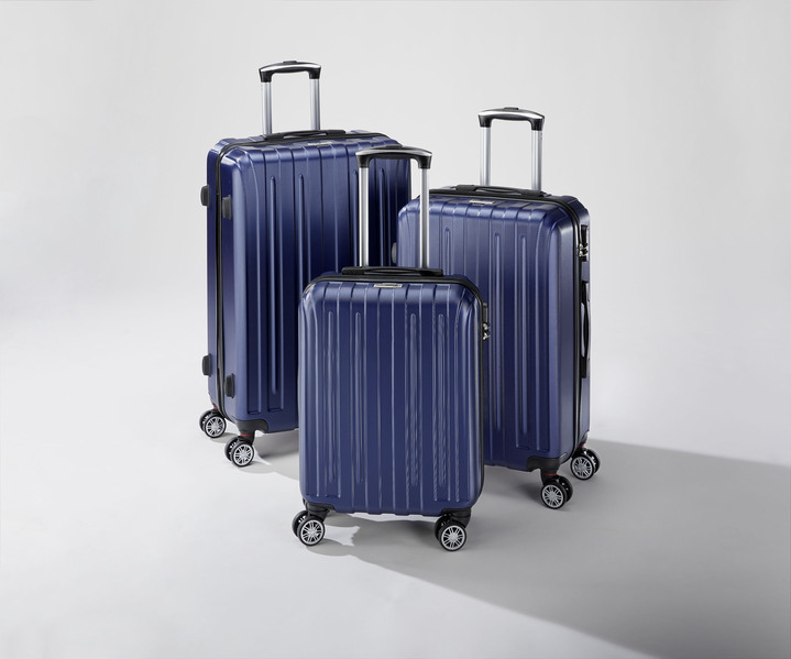 Reisbagage - Kofferset 3 stuks, in Farbe BLAUW Ansicht 1