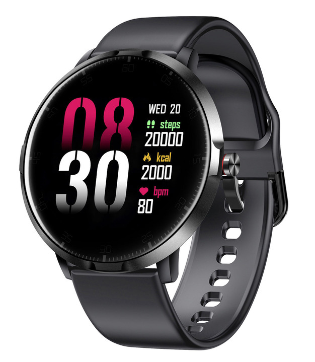 - Smartwatch Emporia Watchbasic voor toegankelijkheid en veiligheid om de pols, in Farbe ZWART