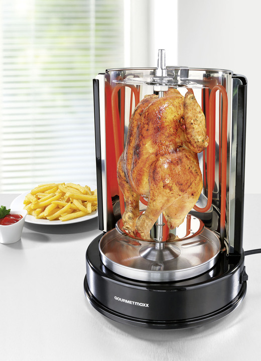 Koken & grillen - Rotisserie grilloven voor maximaal 4 kg vlees, in Farbe ZWART Ansicht 1