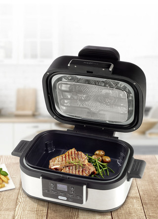 Een must voor alle barbecuefans: Multigrill met hete lucht