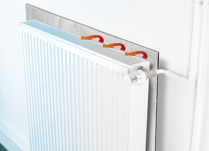 Koelen & verwarmen - Warmtereflecterende folie die individueel op maat kan worden gesneden, in Farbe ZILVER Ansicht 1