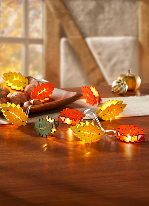 Woonaccessoires - Herfstverlichting op batterijen, in Farbe MULTICOLOR Ansicht 1