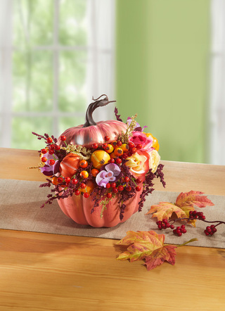 Herfst decoratieve pompoen