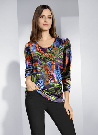 Fascinerend shirt met 3/4-lange mouwen