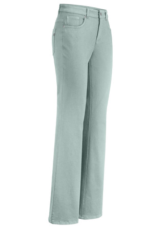 Magische jeans met modieus wijdere pijpen