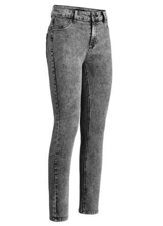 Enkellange, figuurvormende jeans