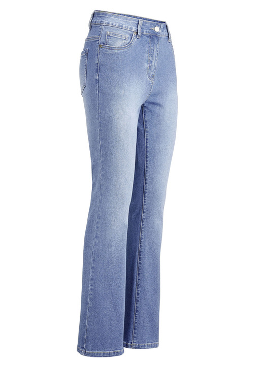 Jeans - Jeans met licht uitlopende pijpen, in Größe 017 bis 052, in Farbe LICHTBLAUW Ansicht 1
