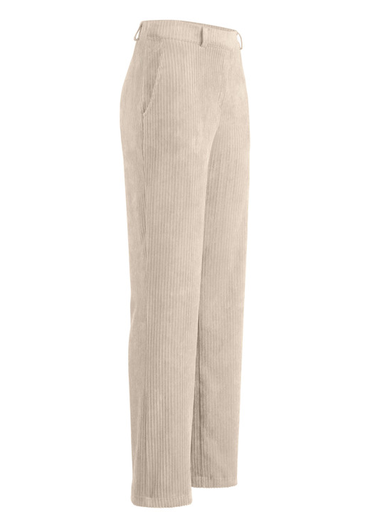 Broeken met elastische band - Broek in modieuze breedte Broeken met elastische band - Broek in modieuze breedte, in Größe 017 bis 054, in Farbe LICHTBEIGE