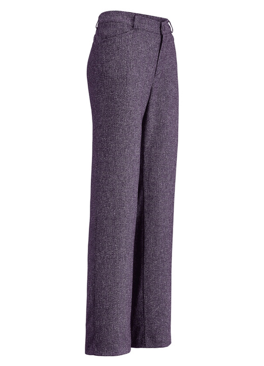 Broeken - Broek in modieuze breedte, in Größe 018 bis 052, in Farbe BRAAM GEM. Ansicht 1