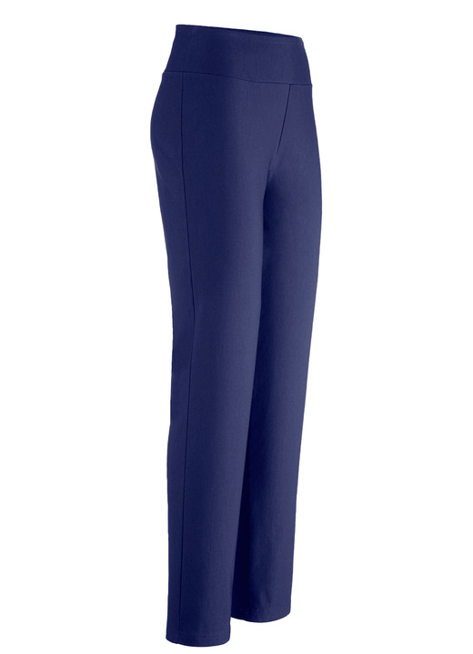 Broeken - Broek met aangenaam warme voering, in Größe 017 bis 052, in Farbe MARINE Ansicht 1