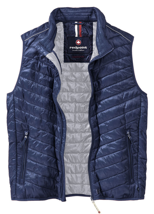 Westen - Vest van “Redpoint” in 4 kleuren Westen - Vest van “Redpoint” in 4 kleuren, in Größe 3XL(58) bis XXL (56), in Farbe MARINE