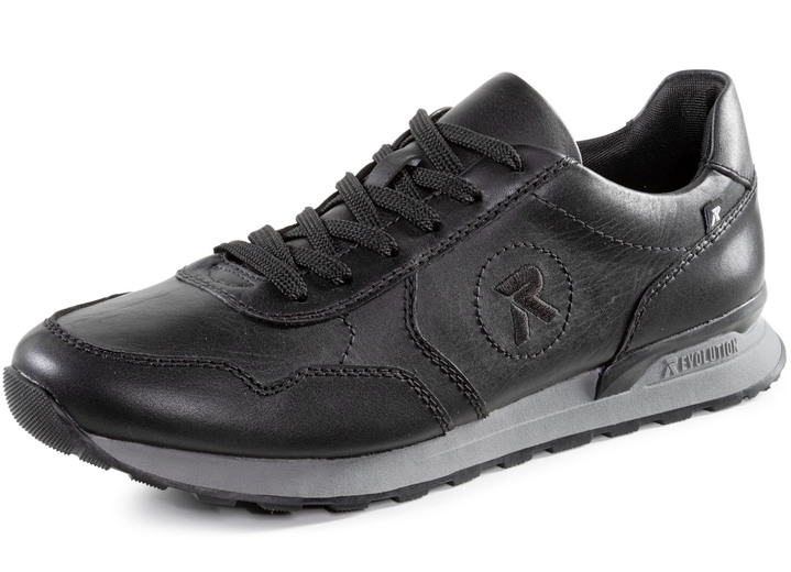 - Rieker sneakers met vetersluiting, in Größe 040 bis 047, in Farbe ZWART Ansicht 1