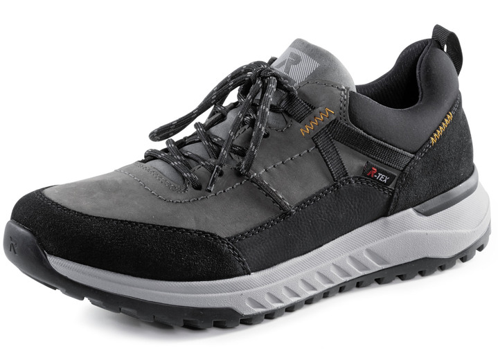 - Rieker sneakers met vetersluiting, in Größe 040 bis 047, in Farbe BRUIN-ZWART Ansicht 1