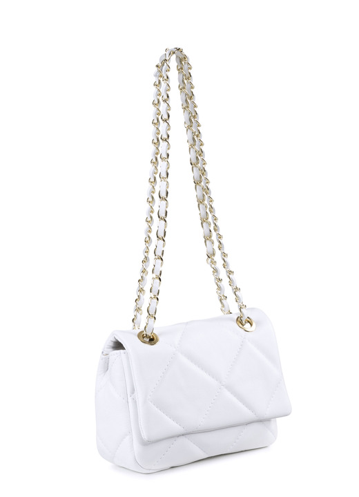 - Laurina tas met trendy quilting, in Farbe WIT Ansicht 1