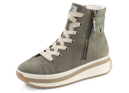 Rieker, trendy dameslaarzen, winterschoenen, met uitneembaar voetbed