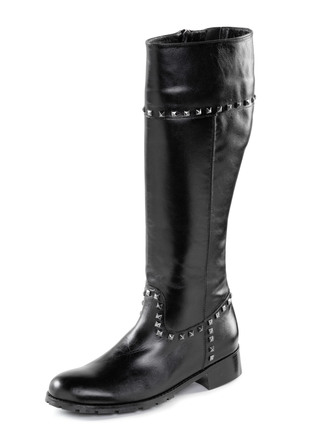 Andrea Conti laarzen met hippe stud trim