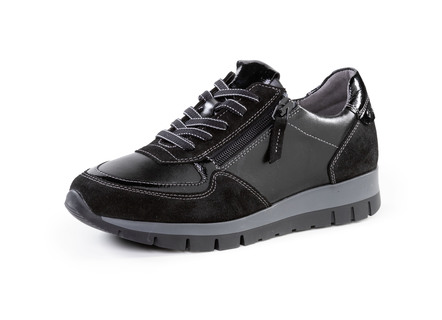 ELENA EDEN sneaker met studded trim op de rug