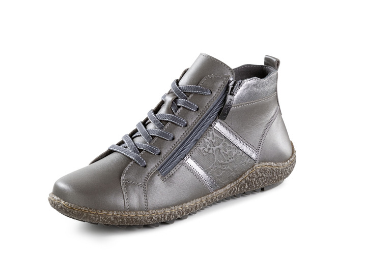 Stiefel & Stiefeletten - Boots, in Größe 035 bis 042, in Farbe GRAU-ALTSILBER Ansicht 1