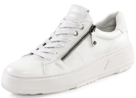 ELENA EDEN veterschoen met velours bekleding