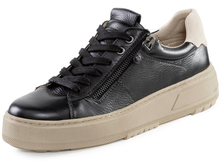 ELENA EDEN veterschoen met velours bekleding
