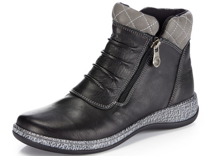ELENA EDEN bootie met slim decoratief quilten