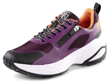 Ranger sneakers met praktische rits aan de zijkant