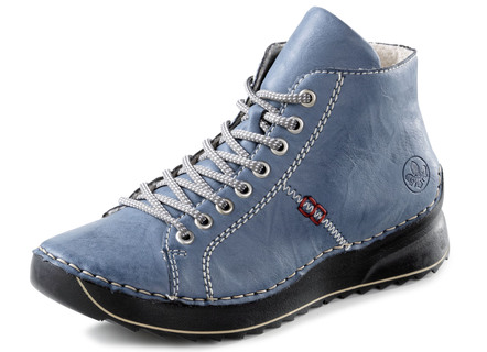 Rieker, sportieve dameslaarzen, winterschoenen, met rits