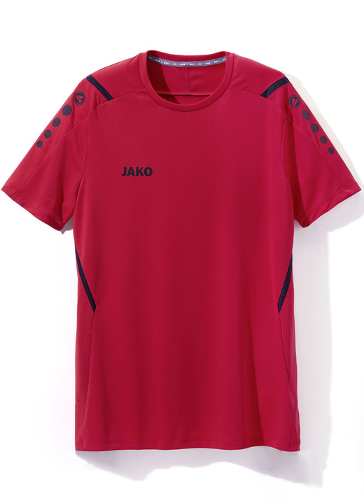 Freizeitshirts & -Kombinationen - T-Shirt von „Jako“ in 4 Farben, in Größe 3XL (58/60) bis XXL (56), in Farbe ROT Ansicht 1