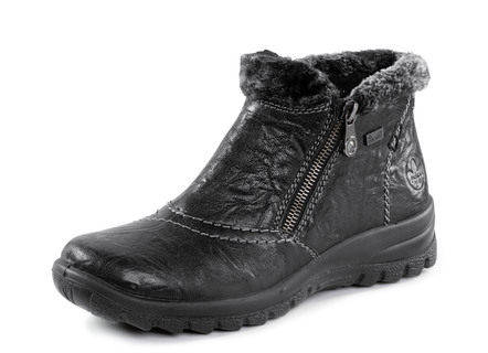 Rieker, gevoerde dameslaarzen, winterschoenen, met rits