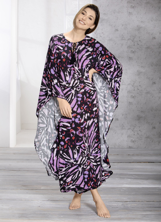 Comodo - Kaftan uit Comodo, in Größe L bis XXL, in Farbe LILA KLEURRIJK
