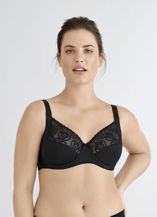 Felina beugelbh met elastische borduurkant