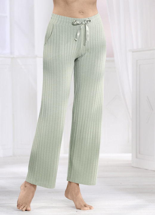 Vrijetijdbroeken - Super comfortabele broek met elastische tailleband, in Größe 036 bis 050, in Farbe SALIE Ansicht 1