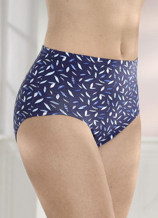 Four-pack slip met kleur-harmonieuze bloemenprint