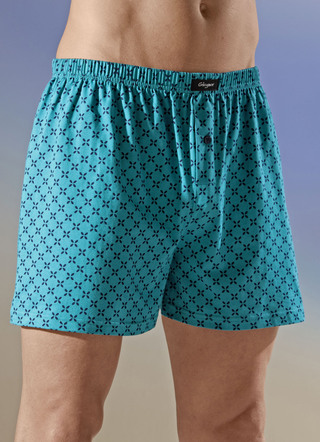 Four-pack boxershorts met all-over design
