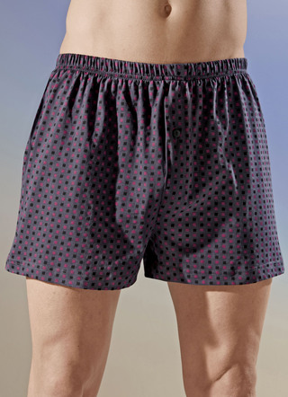 Four-pack boxershorts met all-over design