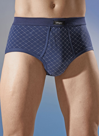 Four-pack slip gemaakt van fijne jersey, met opening