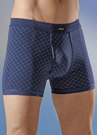 Fourpack van fijne jersey onderbroek, met opening