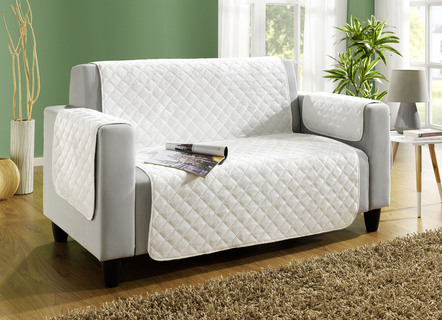 Bank- en fauteuilbeschermers met antisliplaag