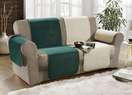 Fauteuil-, bank- en armleuningbeschermers met antisliplaag