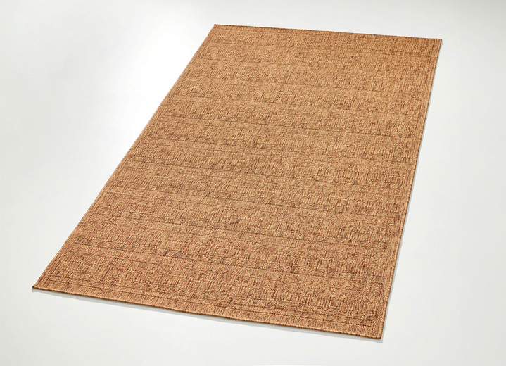 Modern - Moderne bruggen en tapijten voor binnen en buiten, in Größe 109 (brug, 60x110 cm) bis 299 (tapijt, 300 x 400 cm), in Farbe COGNAC Ansicht 1