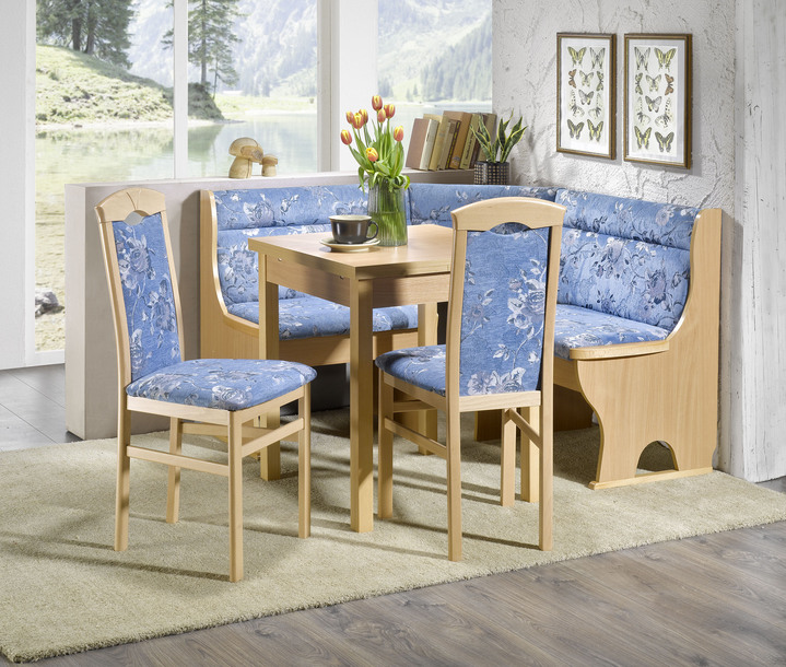 Stoelen & zitbanken - Eetkamermeubel gemaakt van massief beukenhout, in Farbe BEUKENBLAUW, in Ausführung Stoelen, set van 2 Ansicht 1