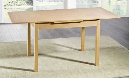 Stevige eettafel met verlengstuk