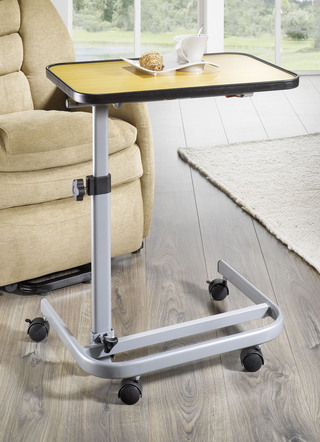 Bijzettafel met gecoat tafelblad