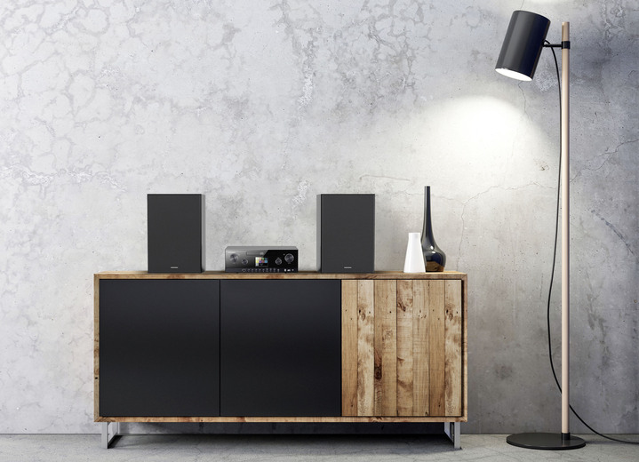 - Grundig CM55000 micro-stereosysteem, in Farbe ZWART Ansicht 1