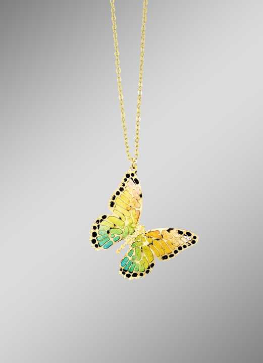 Halskettingen - Populaire ankerketting vlinder, in Farbe  Ansicht 1