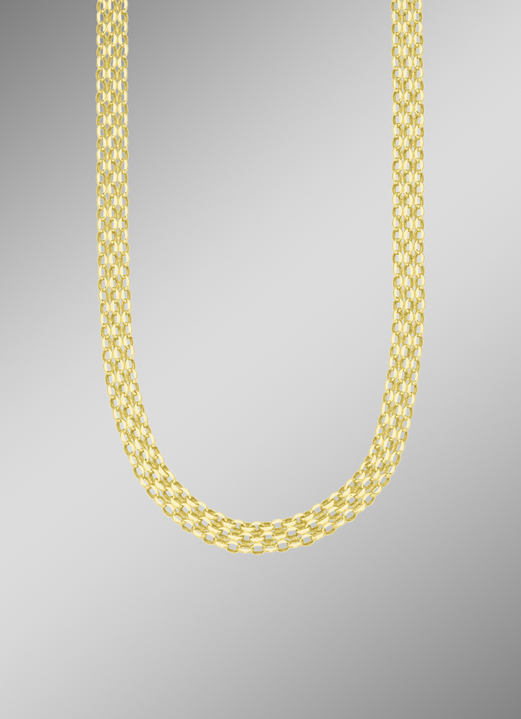 Halskettingen - Gouden ketting, in Farbe  Ansicht 1