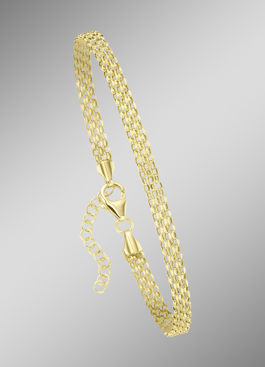 Armbanden - Gouden armband, in Farbe  Ansicht 1