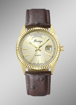 Hoogwaardig prestige quartz herenhorloge